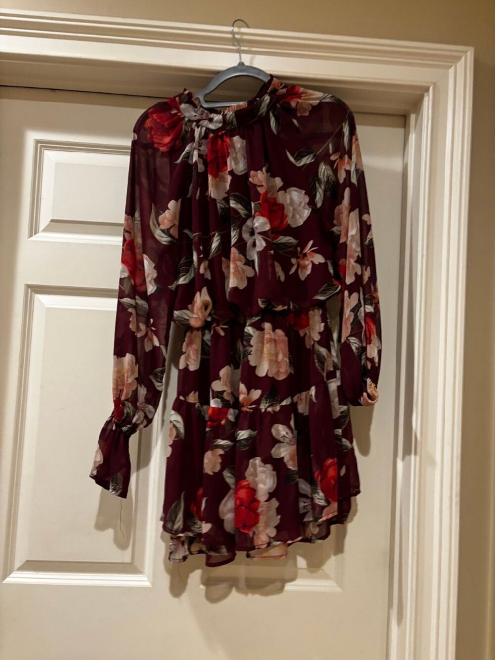 Floral Purple Dress